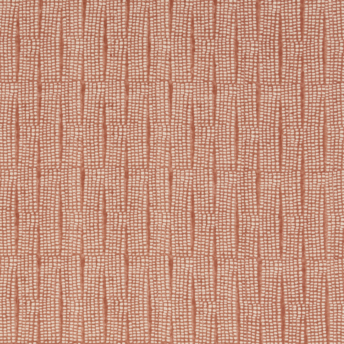 Schumacher Noland Block Print Spice Fabric Sample 182291