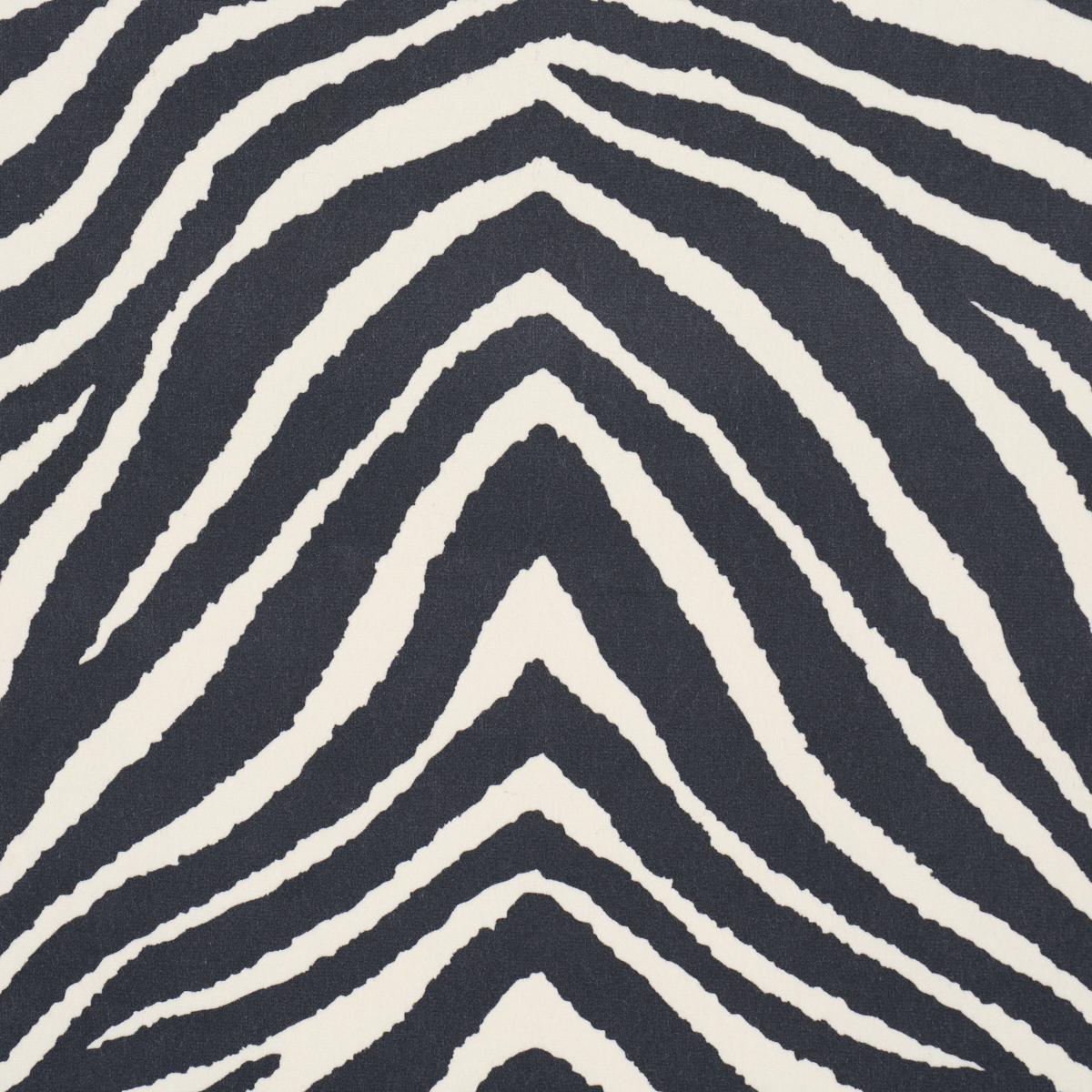 Schumacher Blixen Velvet Graphite Fabric 182440