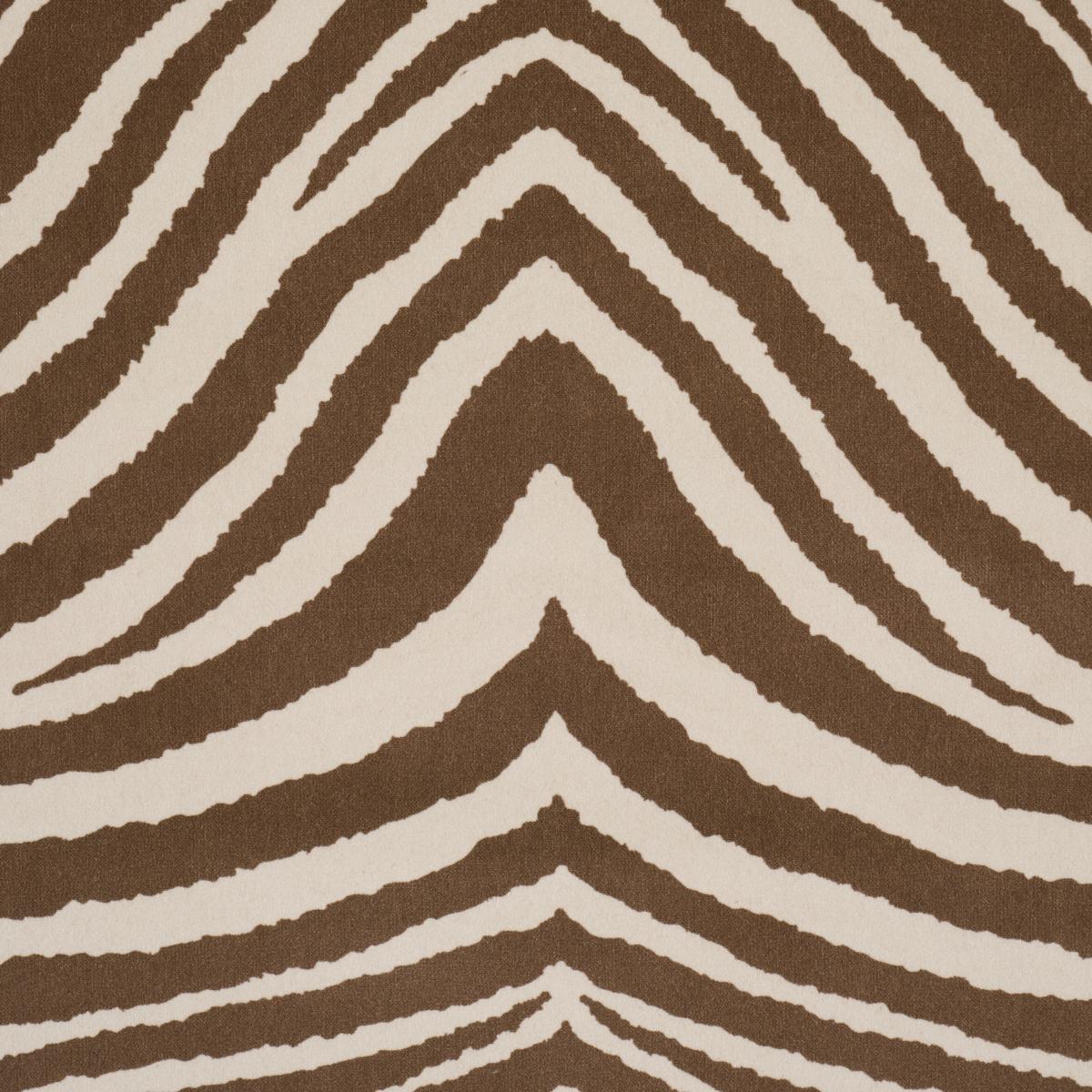 Schumacher Blixen Velvet Safari Fabric Sample 182441