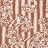 Schumacher Chaney Floral Terracotta Fabric 182540