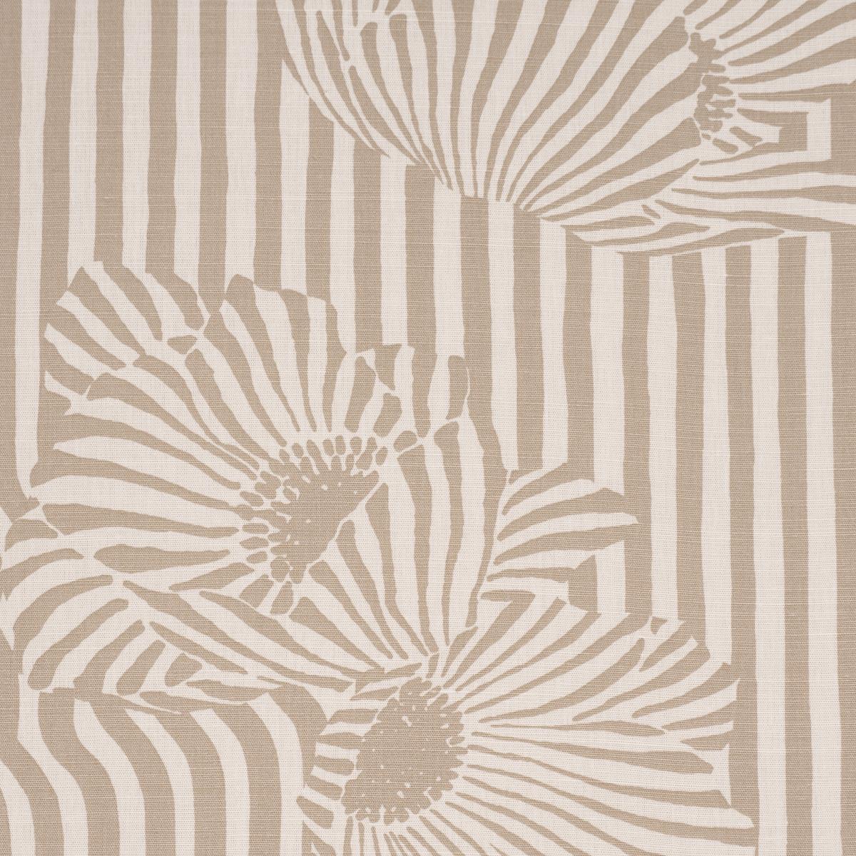 Schumacher Chaney Floral Sand Fabric 182541