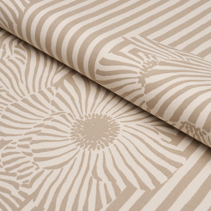 Schumacher Chaney Floral Sand Fabric 182541