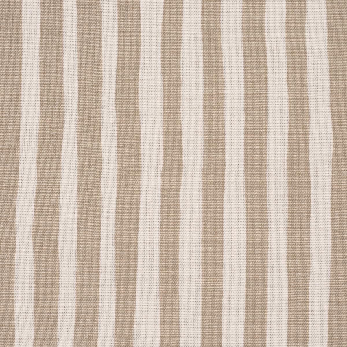 Schumacher Chaney Stripe Sand Fabric 182550