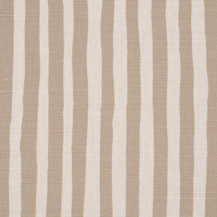 Schumacher Chaney Stripe Sand Fabric 182550