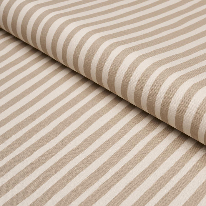 Schumacher Chaney Stripe Sand Fabric 182550
