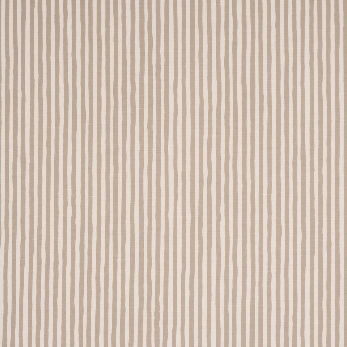 Schumacher Chaney Stripe Sand Fabric Sample 182550