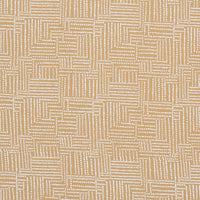 Schumacher Coco Hand Screen Print Sunbleached Ochre Fabric 182581