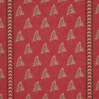 Schumacher Bangalore Imagination Rouge Fabric 182601