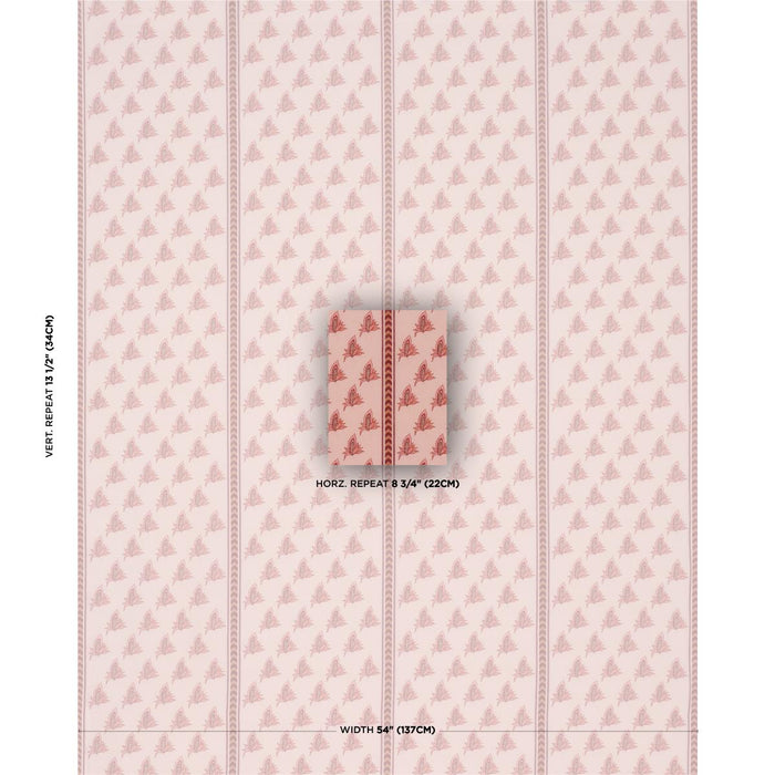 Schumacher Bangalore Imagination Rose Fabric 182602
