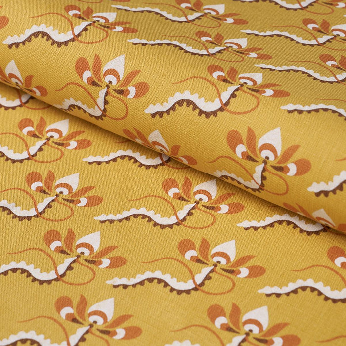Schumacher Bombay Rainbow Mimosa Fabric 182612