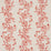 Schumacher Vagary Vines Coral Fabric Sample 182640