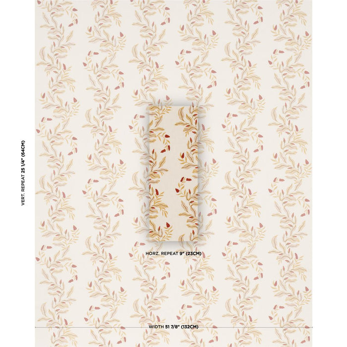 Schumacher Vagary Vines Honeycomb Fabric 182641