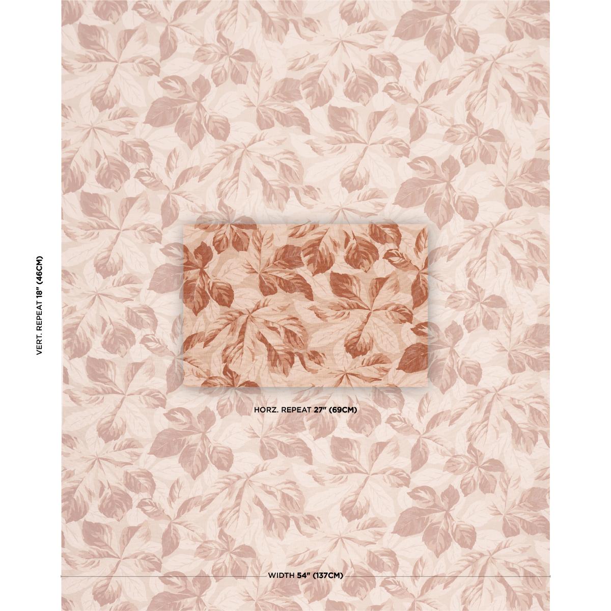Schumacher Arboreal Spice Fabric 182652