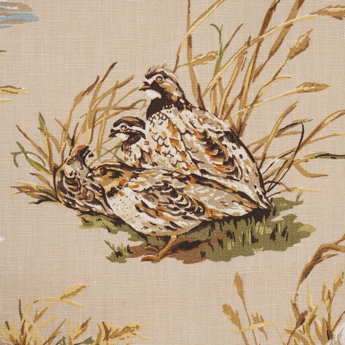 Schumacher Spitalfields Bouquet Alabaster Fabric Schumacher 85820