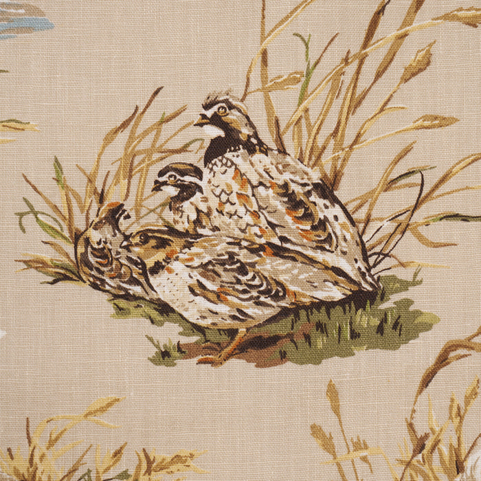 Schumacher Spitalfields Bouquet Alabaster Fabric Schumacher 85820