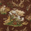 Schumacher Dog & Duck Brown Fabric Sample 182661
