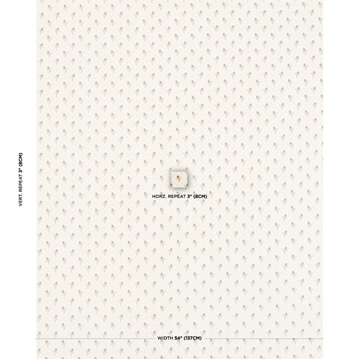 Schumacher Summit Sheer Clay Fabric Sample 85075