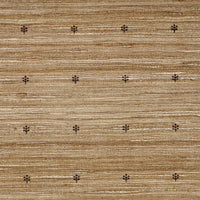 Schumacher Engelmann Silk Hand Print Oatmeal Fabric 182682