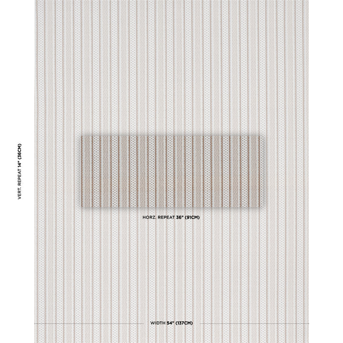 Schumacher Summit Sheer Flax Fabric Schumacher 85073