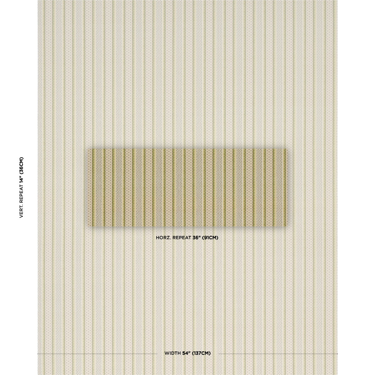 Schumacher Matilda Citron Fabric Sample 182692