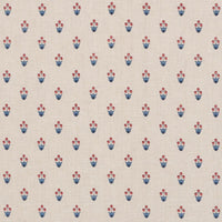 Schumacher Moira Hand Print Cerise & Ink Fabric 182720