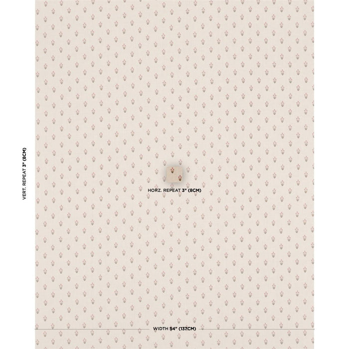 Schumacher Moira Hand Print Spice Fabric 182721