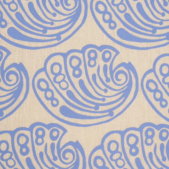 Schumacher Ramsgate Hand Block French Blue Fabric 182750