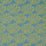 Schumacher Ramsgate Hand Block Seaweed Fabric 182751