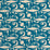 Schumacher Tarot Hand Block Mineral Blue Fabric 182761
