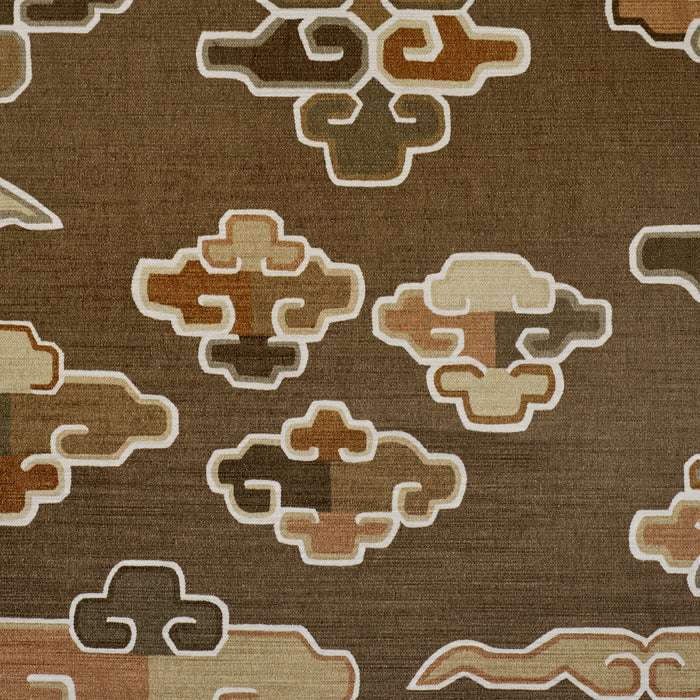 Schumacher In Dreams Velvet Sable Fabric Sample 182801