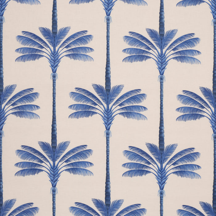Schumacher A Palm Is A Palm Print Indigo Palm Grove Fabric Sample 182822