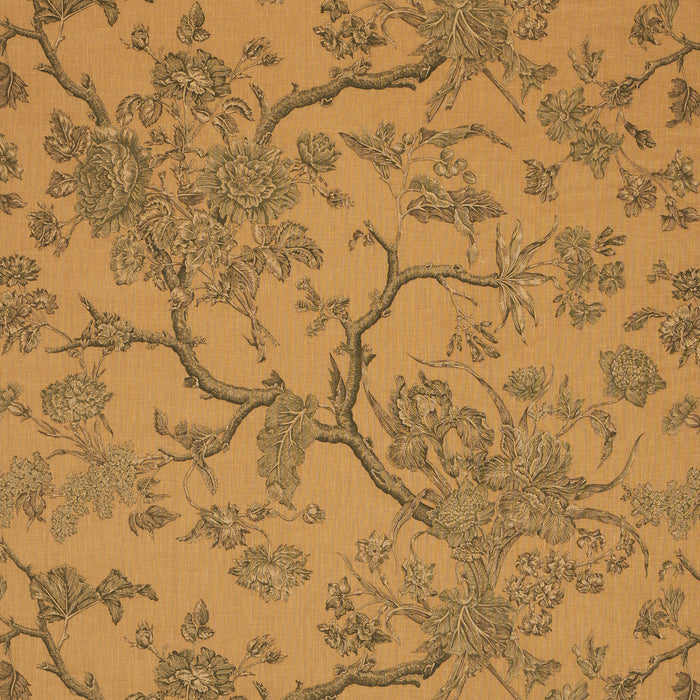 Schumacher Inverness Garden Document Fabric Sample 182830