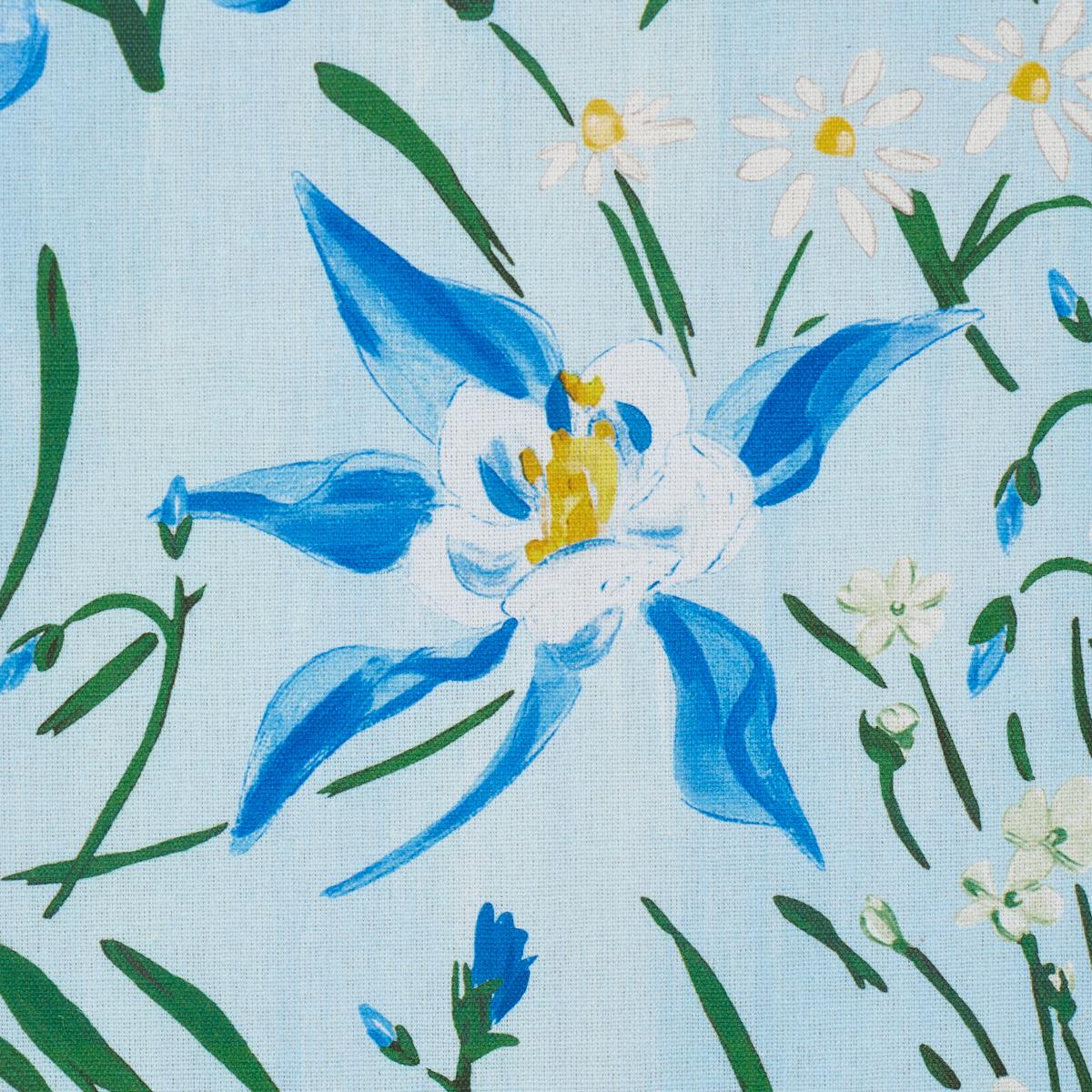 Schumacher Oz Floral Document Fabric 182851