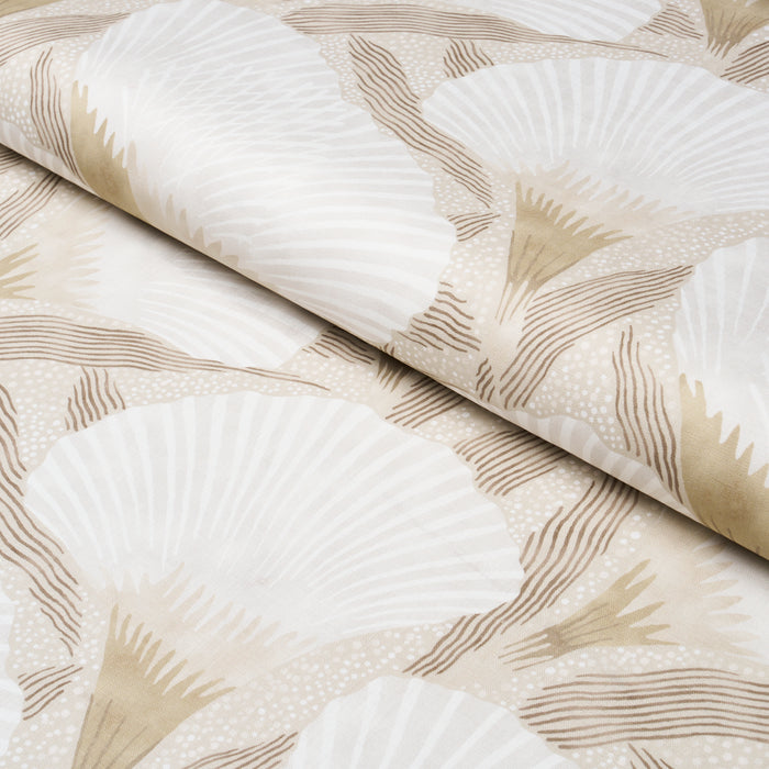 Schumacher Constance Neutral Fabric Sample 182860