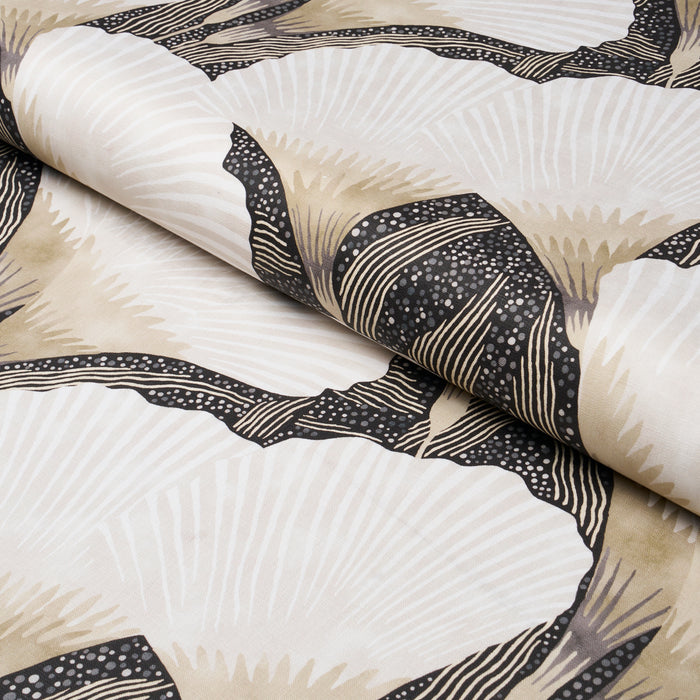 Schumacher Constance Black Fabric 182862