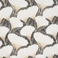 Schumacher Constance Black Fabric 182862