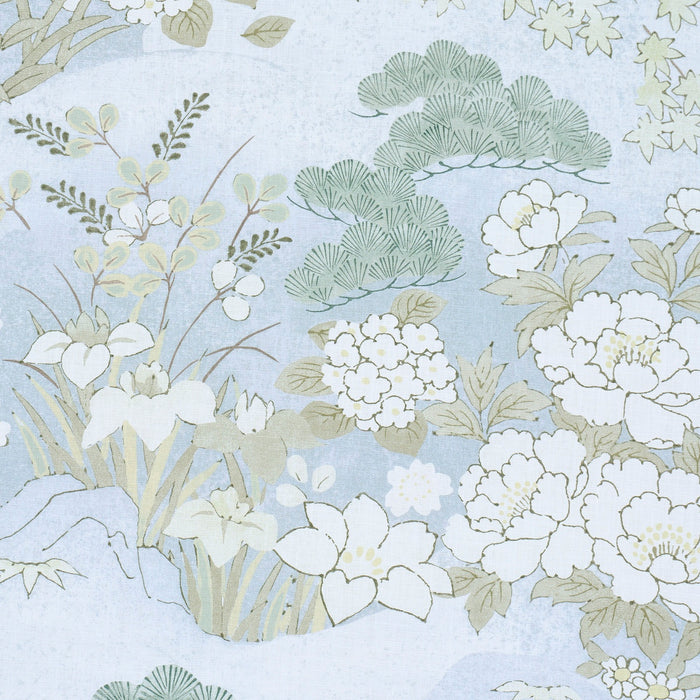 Schumacher Golden Hills Sky Fabric 182870