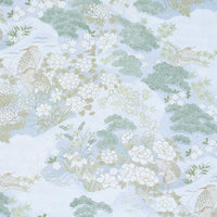 Schumacher Golden Hills Sky Fabric 182870