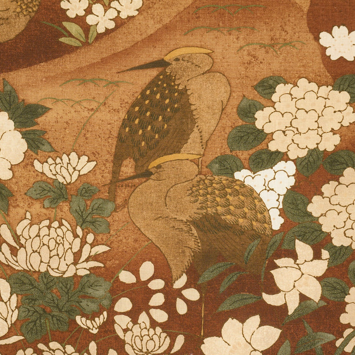 Schumacher Golden Hills Burgundy Fabric 182872