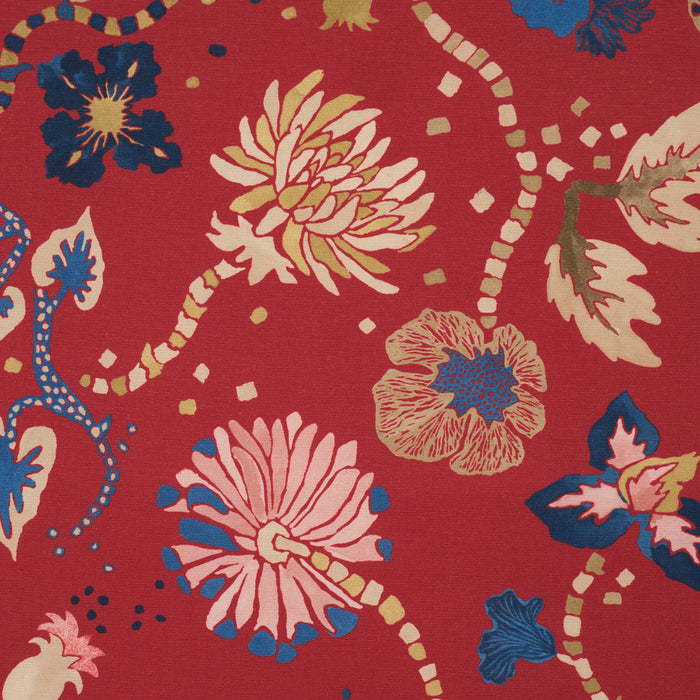 Schumacher Gloriette Red Fabric 182882