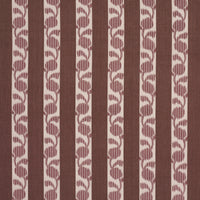 Schumacher Priya Warp Print Bordeaux Fabric 182920