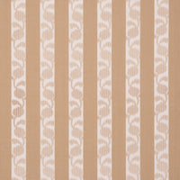 Schumacher Priya Warp Print Sand Fabric 182921