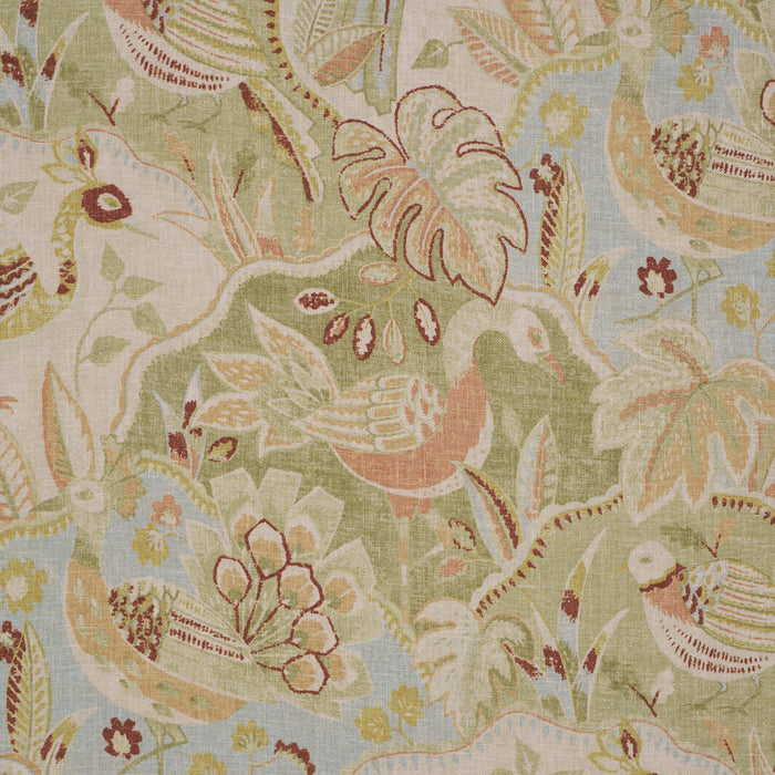 Schumacher Soraya Sage Fabric 182930