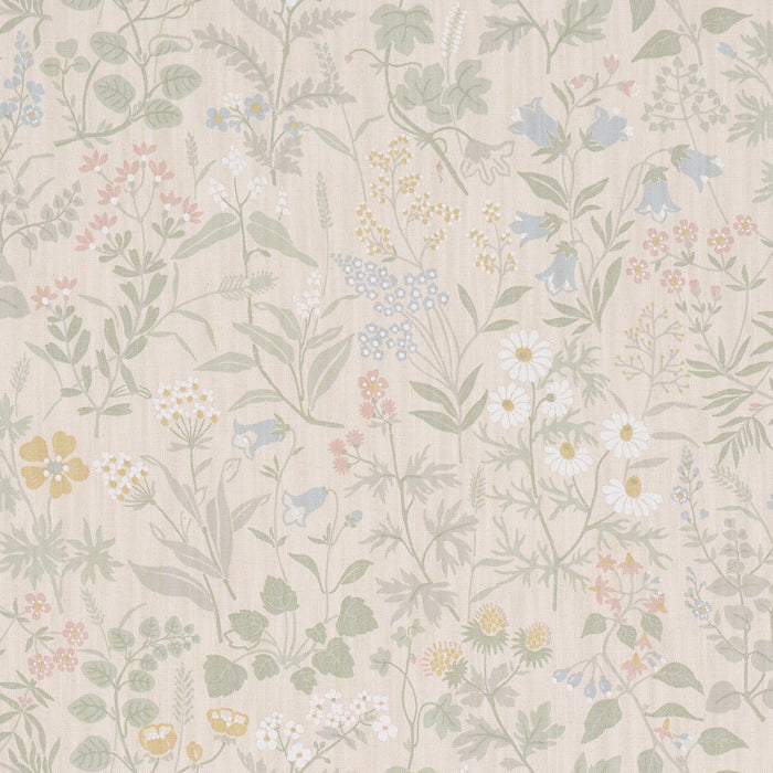 Schumacher Flora Sand Fabric Sample 182980