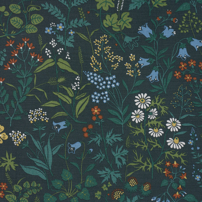 Schumacher Flora Spruce Fabric Sample 182981