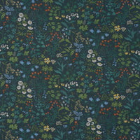Schumacher Flora Spruce Fabric 182981