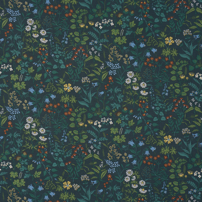 Schumacher Flora Spruce Fabric Sample 182981
