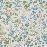 Schumacher Flora Ivory Fabric 182982