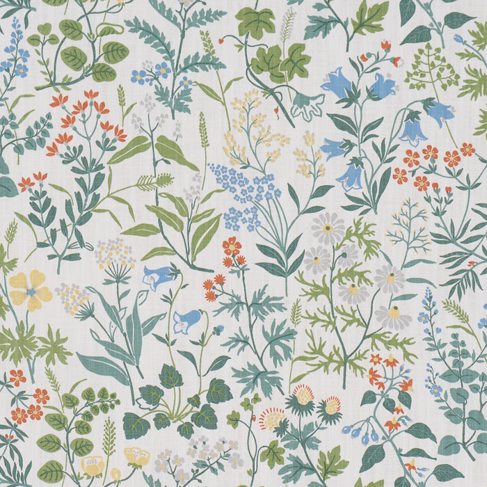 Schumacher Flora Ivory Fabric 182982