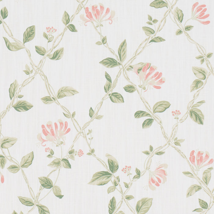 Schumacher Honeysuckle Leaf Fabric Sample 182990